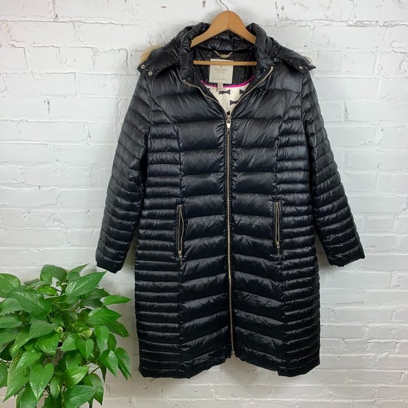 Kate Spade Jackets & Blazers - Kate Spade Long Sleeve Puffer Hooded Jacket SZ XL